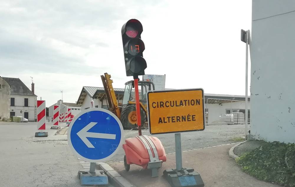 Circulation altérnée à Sainte-Suzanne