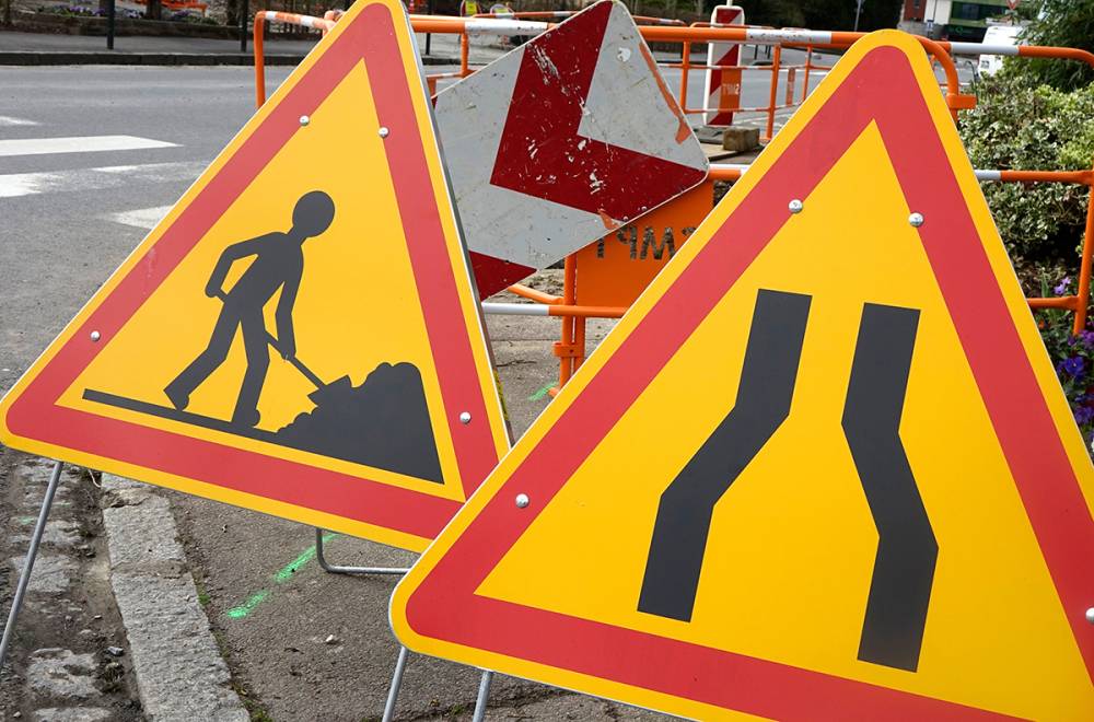 panneaux de chantier